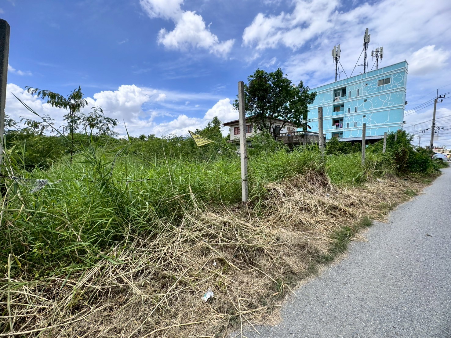 ขายที่ดินเปล่าแปลงสวย ทำเลพัฒนาการตัดใหม่ เหมาะ..สร้างบ้าน ออฟฟิศ (N.641)