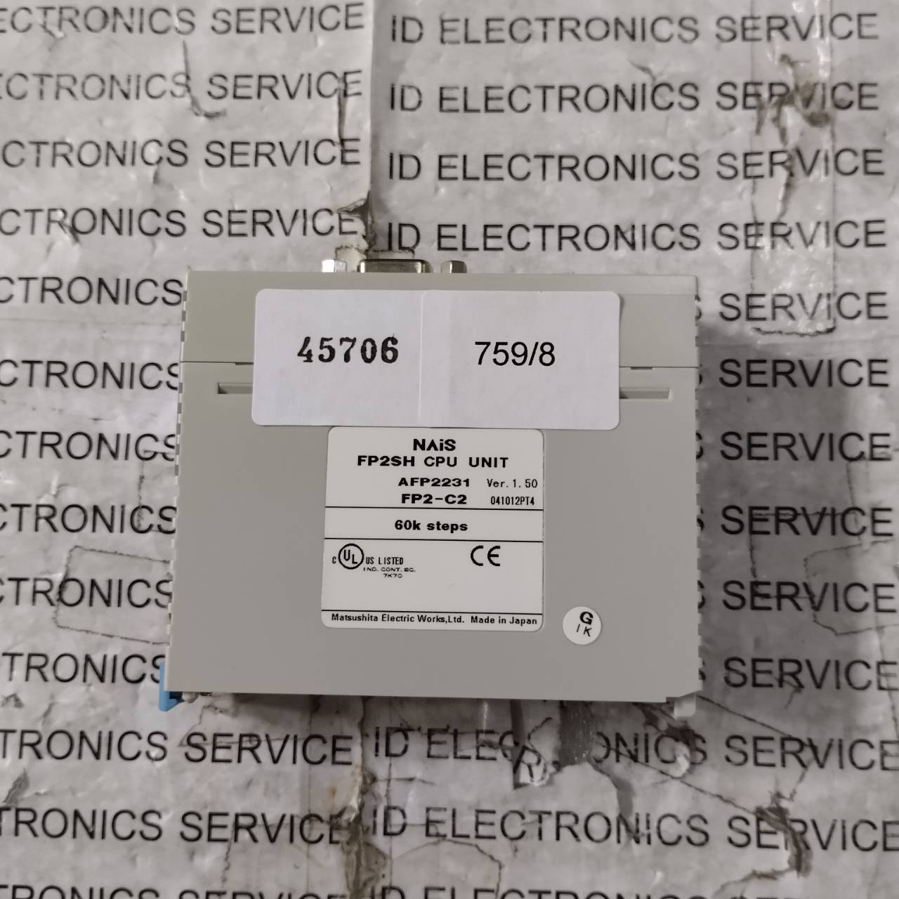 PLC " PANASONIC " MODEL : FP2-C2