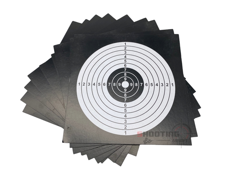 กระดาษเป้าซ้อม 20 แผ่น สำหรับ กล่องเป้าแขวน