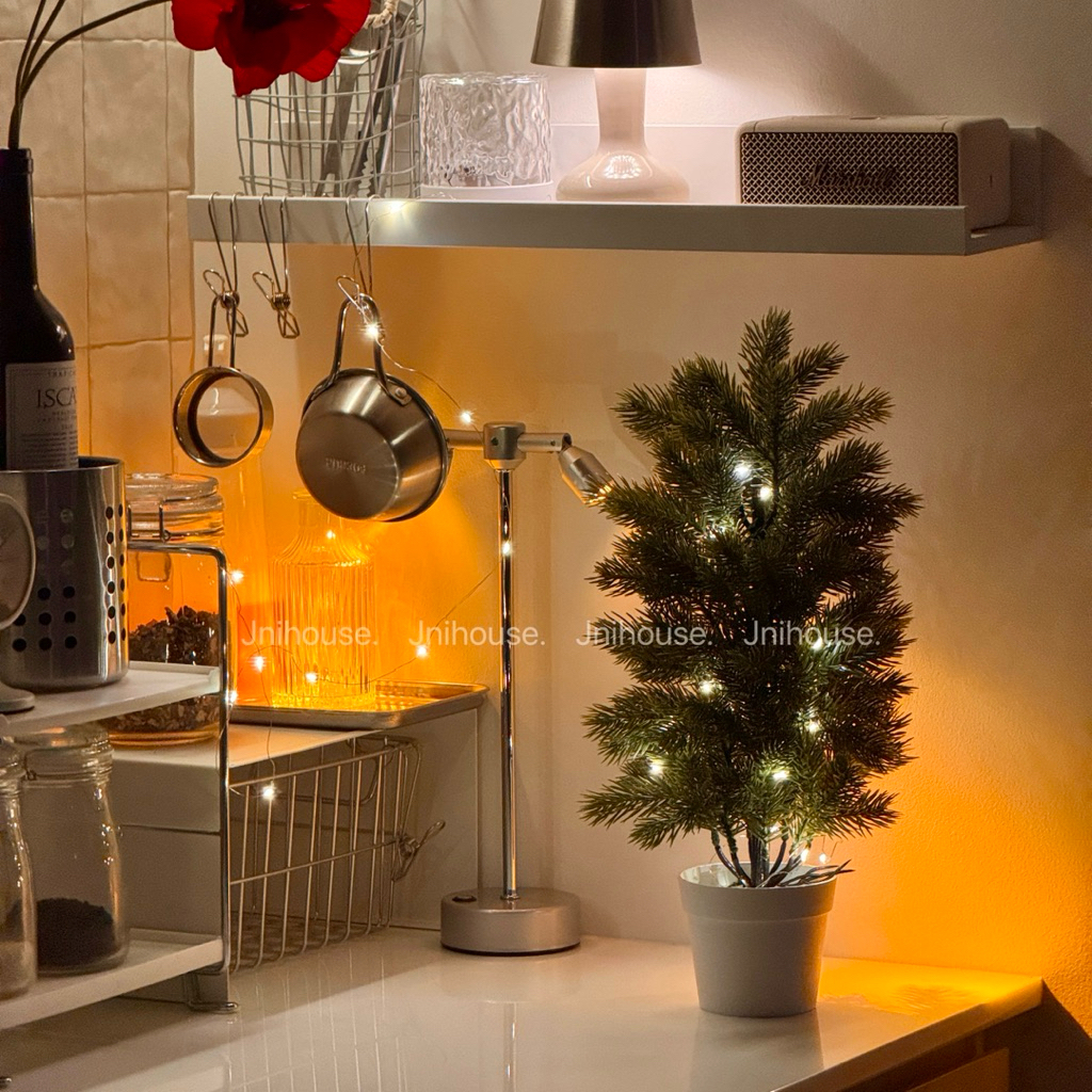 [พร้อมส่ง] Jnihouse : Little Christmas Tree (ต้นคริสต์มาส+ไฟประดับ)
