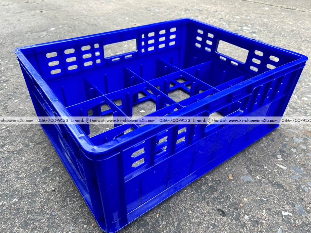 P11455 ลังคว่ำแก้วเบียร์ 12 ช่อง (36*49*19 cm) No.503 แข็งแรง เกรดเอ ราคาส่งต่อ 12 ใบ :เฉลี่ย 185 บต่อใบ