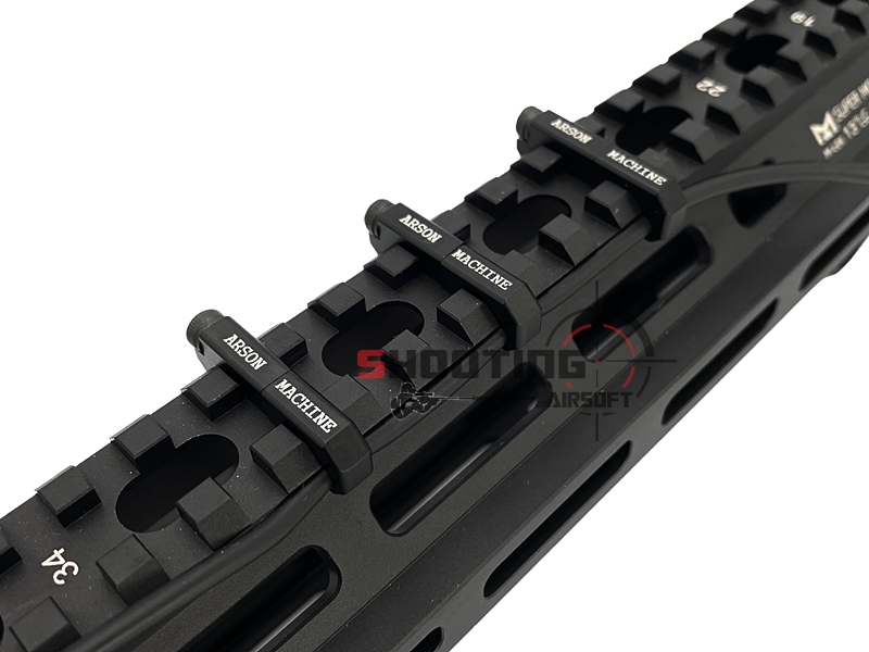 ตัวจัดเก็บสายไฟสวิทช์หางหนู Picatinny Wire Guide System สำหรับราง Picatinny