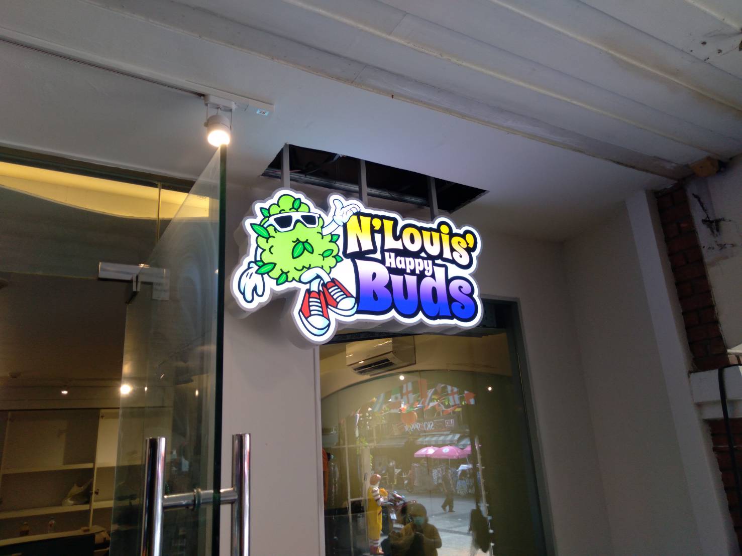 #กล่องไฟติดหน้าร้าน