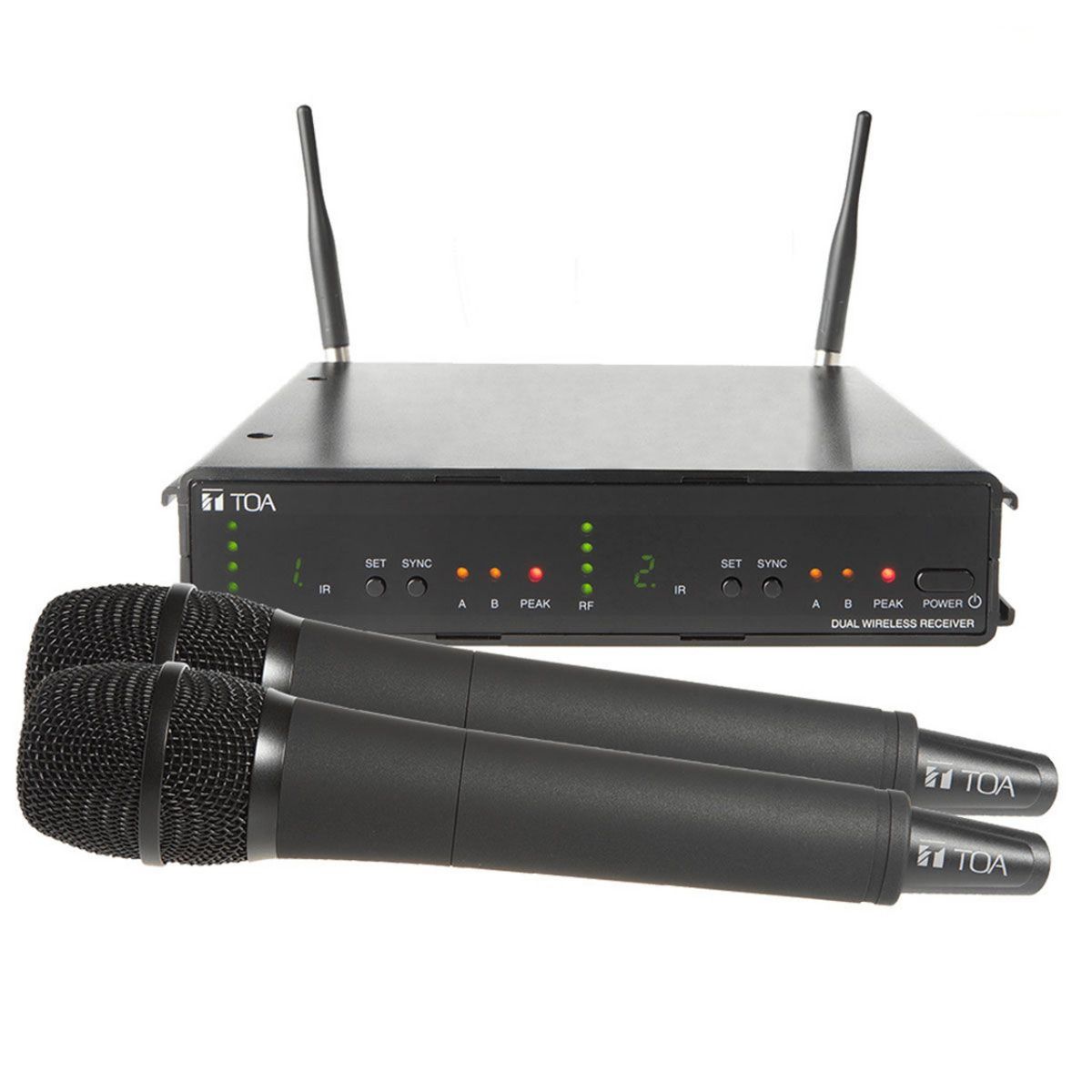 TOA WS-422-AS EB8 ชุดไมค์ลอยมือถือคู่ คลื่นความถี่ 748 - 758 MHz