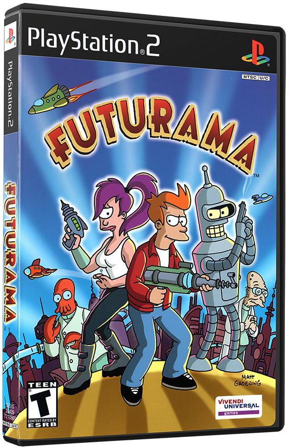 แผ่นเกมส์ PS2 : Futurama