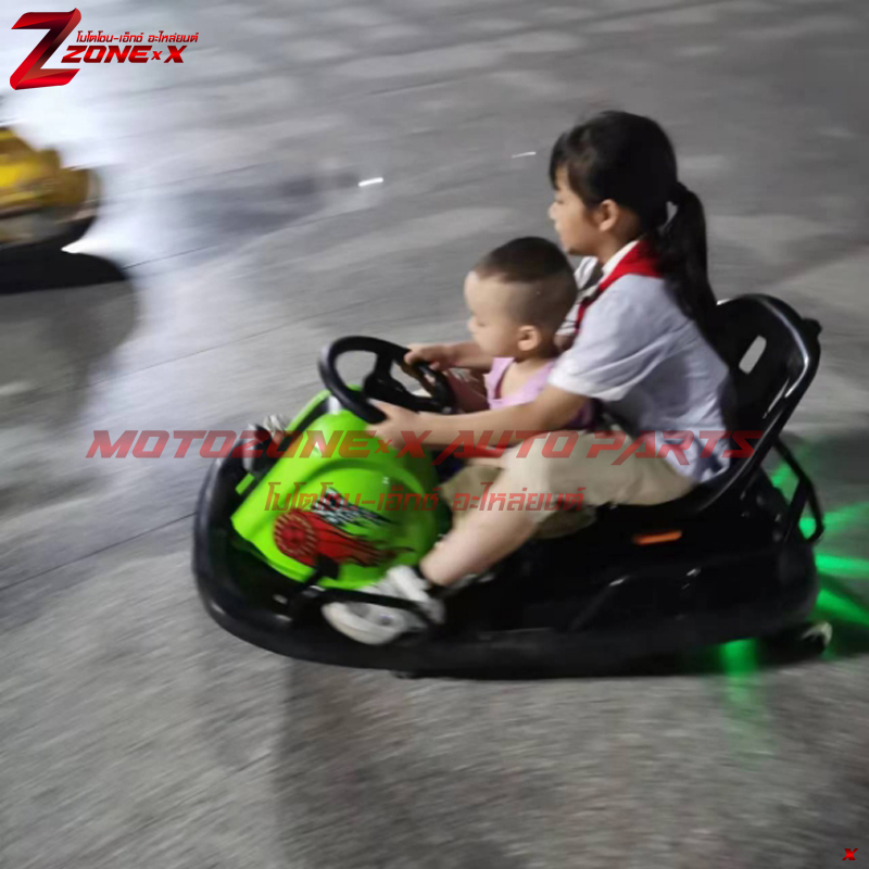 โกคาร์ทดริฟท์ รถซิ่งรถดริฟท์ การพานิช สวนสนุก Crazy Drift cart ZONE-X(โซน เอ็กซ์) GKP8E 350w 25กม/ชม