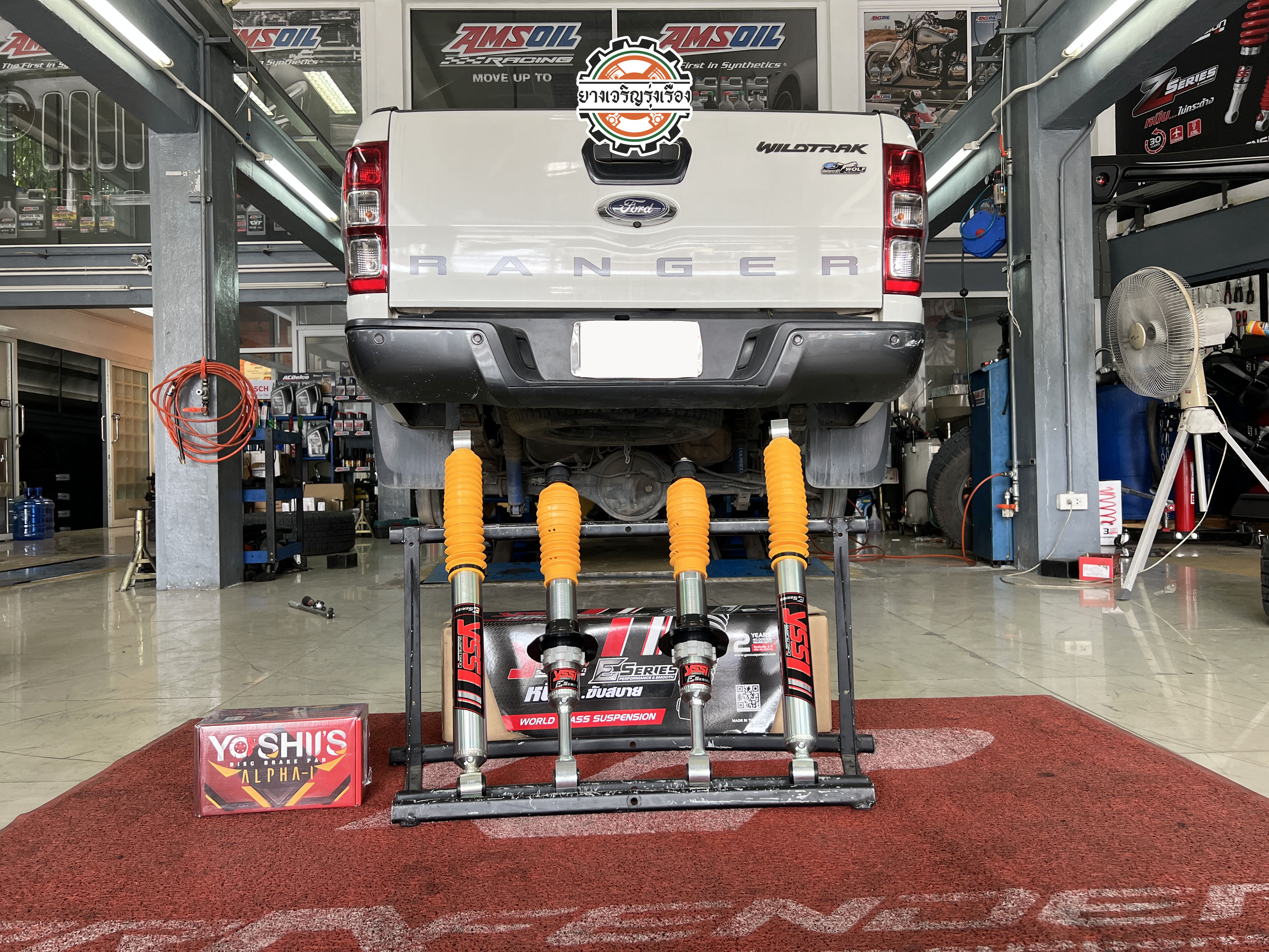 FORD RANGER เข้ารับบริการอัพเกรดช่วงล่าง เลือกใช้งานโช๊คอัพ YSS E SERIES ตัวท๊อปนุ่มนวล ติดตั้งใช้งานแทนของเดิมติดรถ [+] พร้อมบริการติดตั้ง + Set up ให้เหมาะกับยาง [+] ขับสนุกด้วยบริการ ตั้งศูนย์ละเอียดให้เหมาะกับการใช้งานและลักษณะของช่วงล่าง 𝙊𝙪𝙧 𝙎𝙚𝙧𝙫𝙞𝙘𝙚 บริการทางร้าน เรารับทำอะไรบ้าง 🔧 ติดตั้งยางแบบไร้รอย 100% 🔧 บริการสลับยาง ตามอายุ 🔧 มียางรถยนต์ทุกยี่ห้อให้เลือกซื้อ 🔧 เช็คช่วงล่าง แก้ปัญหาให้ตรงจุด 🔧 บริการล้างลิ้นปีกผีเสื้อ 🔧 บริการเช็คระยะรถยนต์ 🔧 เปลี่ยนถ่ายของเหลวทั้งระบบ 🔧 ตั้งศูนย์ด้วยเครื่อง HUNTER นำเข้าจาก USA สอบถามข้อมูลเพิ่มเติม หรือนัดหมายเข้ารับบริการ Tel : 08-6569-1915 Tel : 08-6544-5963 Line id : @88rw Tiktok : https://www.tiktok.com/@88rwycrr Youtube : https://youtube.com/@88rw Facebook : https://www.facebook.com/amsfixservice Location : https://goo.gl/maps/HrNUAZXPN94KvxZ98?coh=178573&entry=tt #รถยนต์มีปัญหาไม่รู้ต้องแก้ตรงไหน ทางเรายินดี ตรวจหาปัญหาและหาวิธีแก้ บอกลูกค้าก่อนลงมือทำเสมอราคาเป็นธรรมไม่เอาเปรียบ สบายใจคุณลูกค้า ---------------------------------- #โช๊คอัพรถยนต์ #monroe #yss #kayaba #profender #ร้านยางเจริญรุ่งเรือง #นนทบุรี #งามวงศ์วาน #amsfix #บริการช่วงล่างรถยนต์ #ซ่อมบำรุงช่วงล่าง #เซทอัพโช๊คอัพรถยนต์