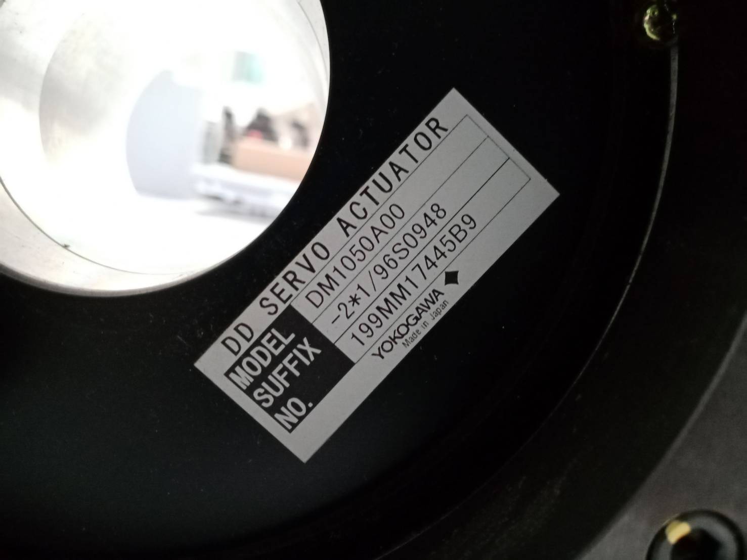 จำหน่าย ซ่อม SERVO MOTOR YOKOGAWA DM1050A00