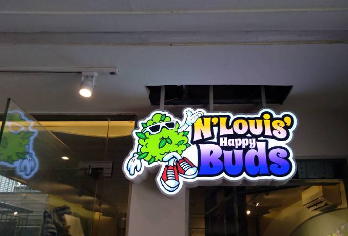 #กล่องไฟติดหน้าร้าน