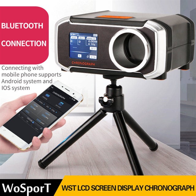 เครื่องวัดความเร็วลูกกระสุน Chronograph WST-X001 (Bluetooth)