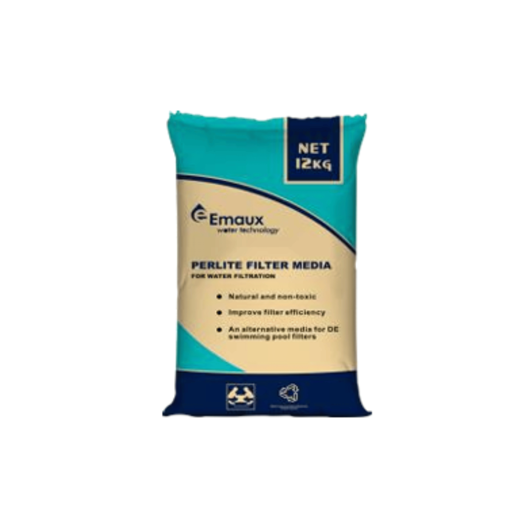 ผงกรองสำหรับถังกรองผ้า EMAUX ผงกรอง Perlite
