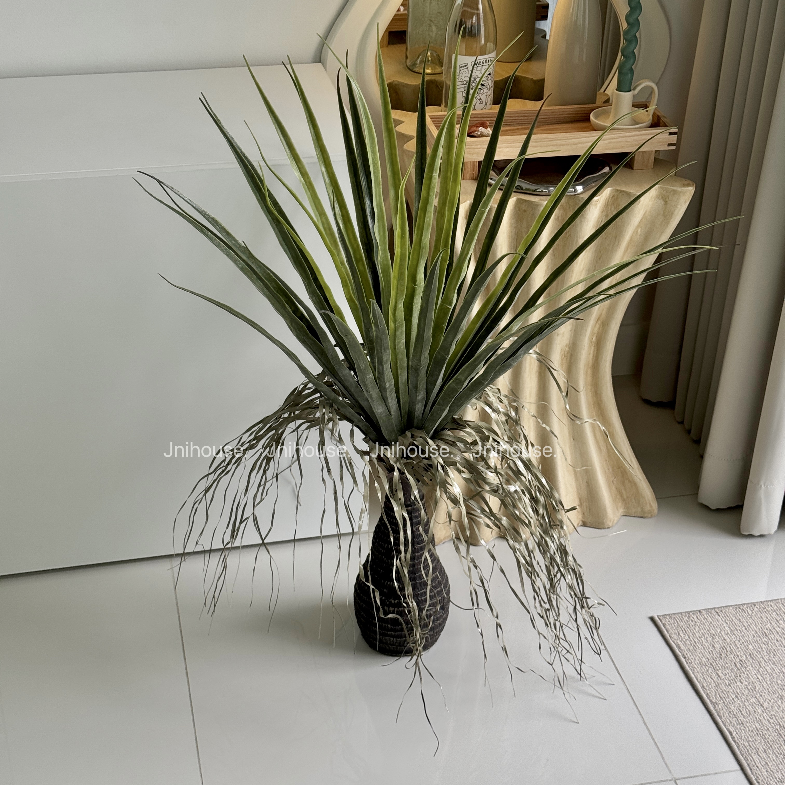[พร้อมส่ง] : Jnihouse ต้นยุคคาประดิษฐ์ สูง 80 cm (Yucca Rostrata)(Tree)
