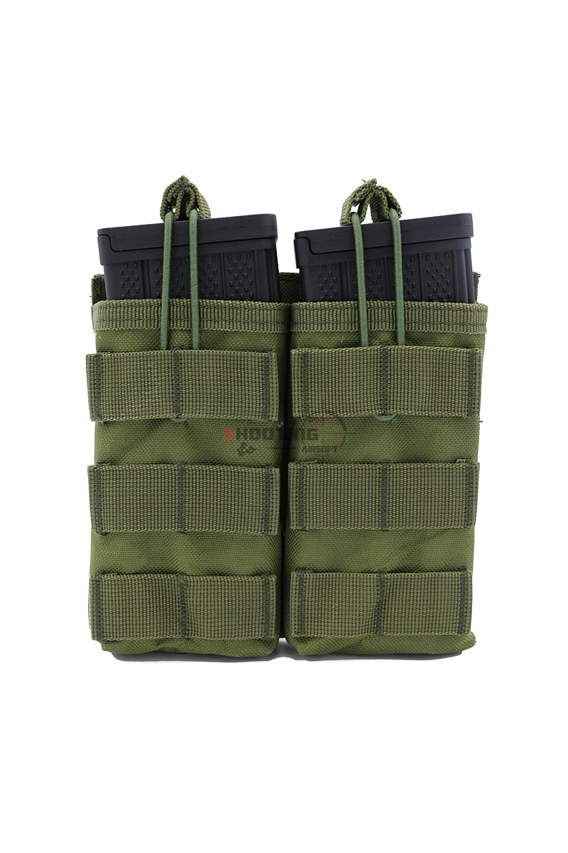 เพ้าแม็กกาซีน M4 ติดเวส (2 ช่อง)