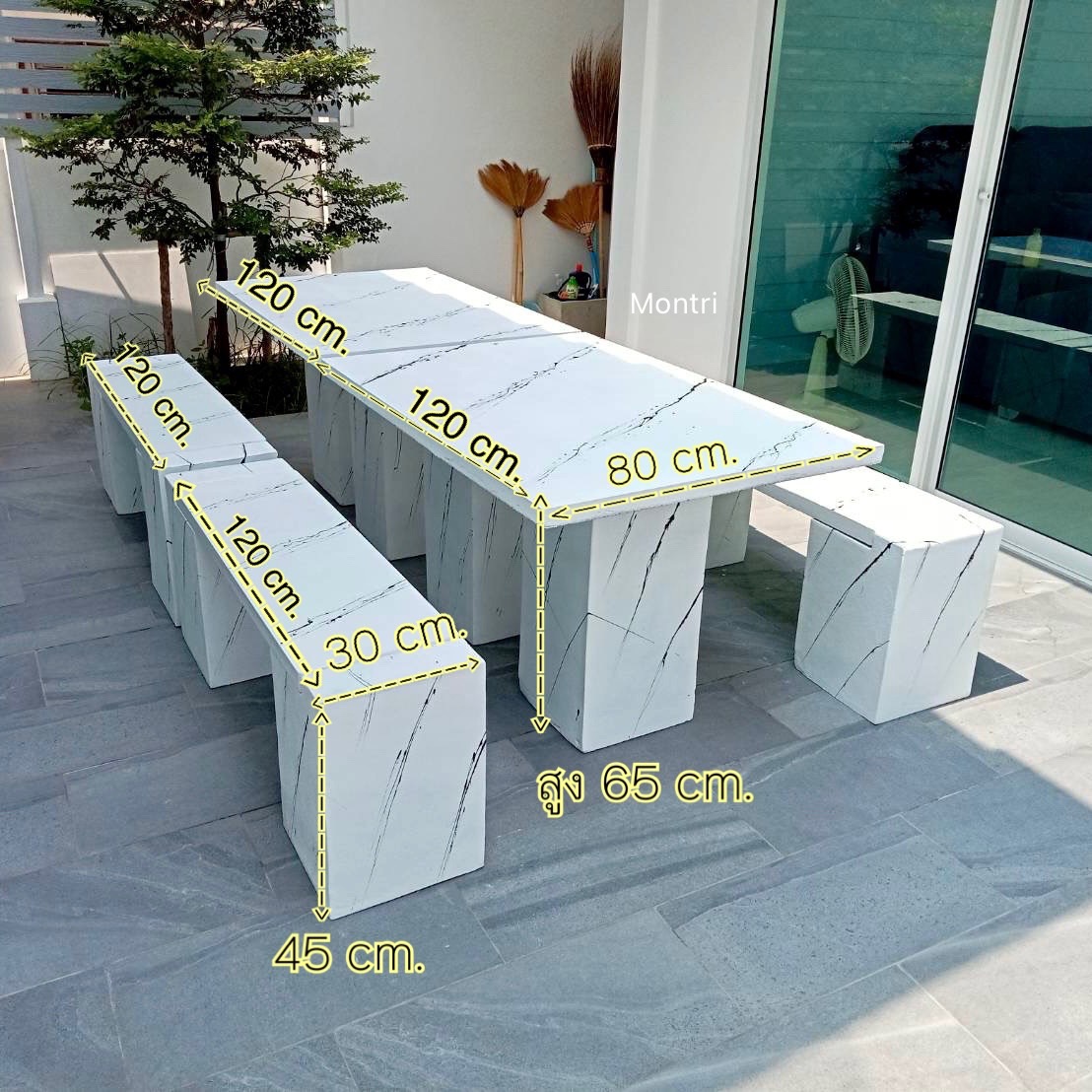 โต๊ะสนาม ชุดโต๊ะสนาม โต๊ะสนามกลางแจ้ง ชุดโต๊ะสนามกลางแจ้ง โต๊ะสนามใกล้ฉัน ขนาดโต๊ะ 2.4 เมตร