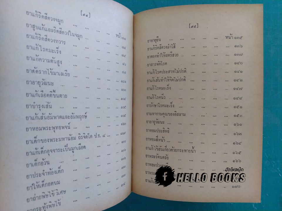 ตำรายาไทยแผนโบราณ เล่ม ๑-๑๒