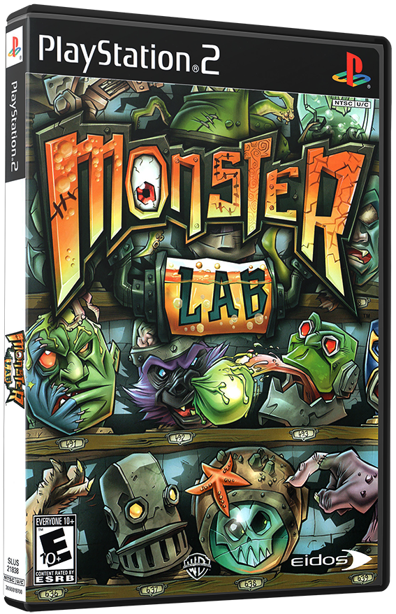 แผ่นเกมส์ PS2 : Monster Lab