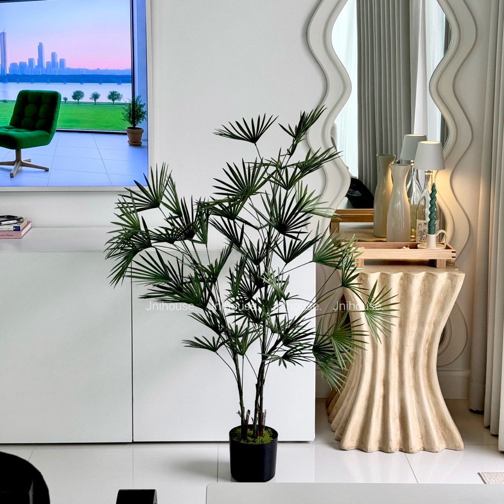 [พร้อมส่ง] Jnihouse : ต้นจั๋งประดิษฐ์ (Lady palm tree)