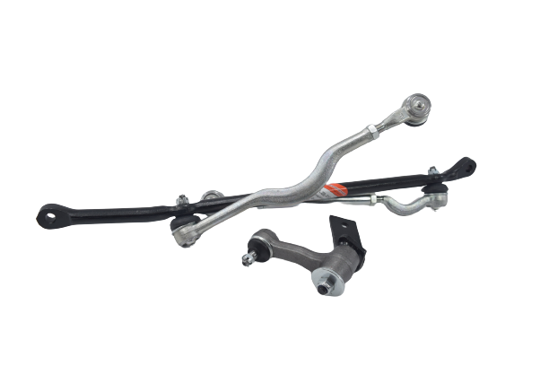 (ประกัน 6 เดือน) คันส่งกลางยกชุด MITSUBISHI FORTE L200D KOIT CYCLONE (ไม่มีขาไก่) / มิตซุบิชิ ไซโคลน ปี 86-On / 3CE-7152 / พวงมาลัยขวา (CENTER LINK, ROD END) ยี่ห้อ 333 (ยกชุด)