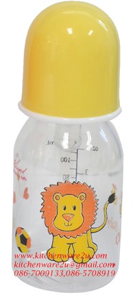 P02549 ขวดนม 4 Oz พร้อมจุกซิลิโคน และ ฝาครอบ ราคาต่อโหล (คลิ๊กที่สินค้าเพื่อดูรายละเอียด)