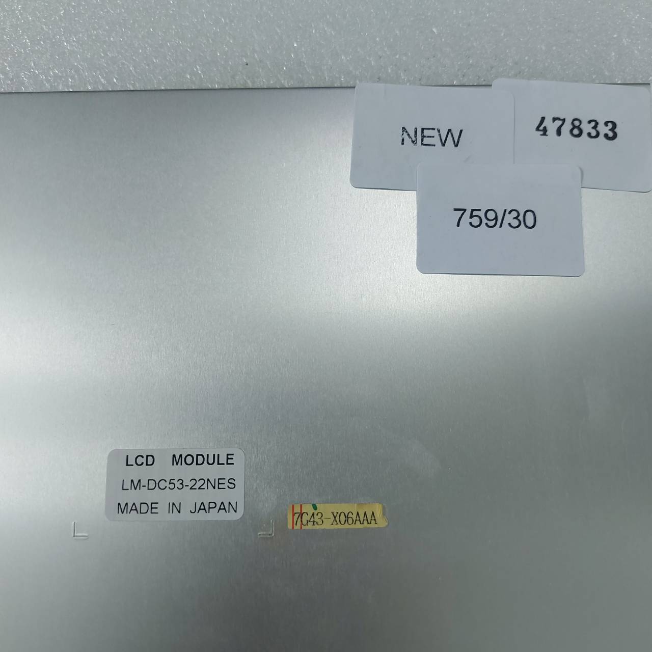 LCD PANEL " SHARP " MODEL : LM-DC53-22NES