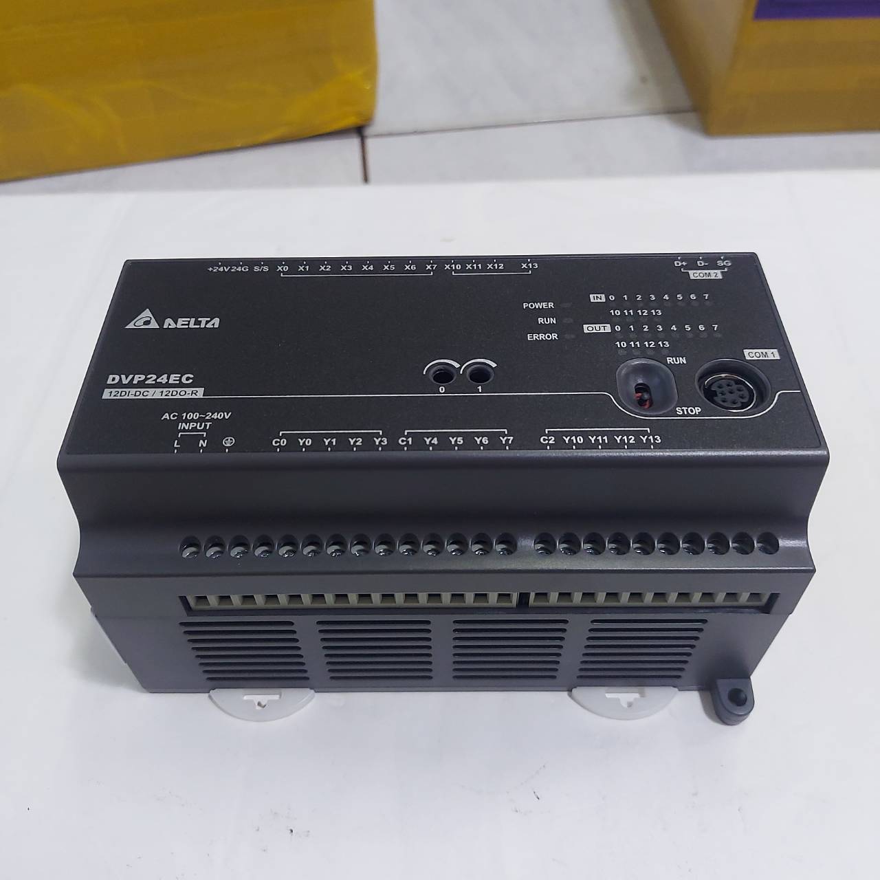 PLC " DELTA " MODEL : DVP24EC00R3