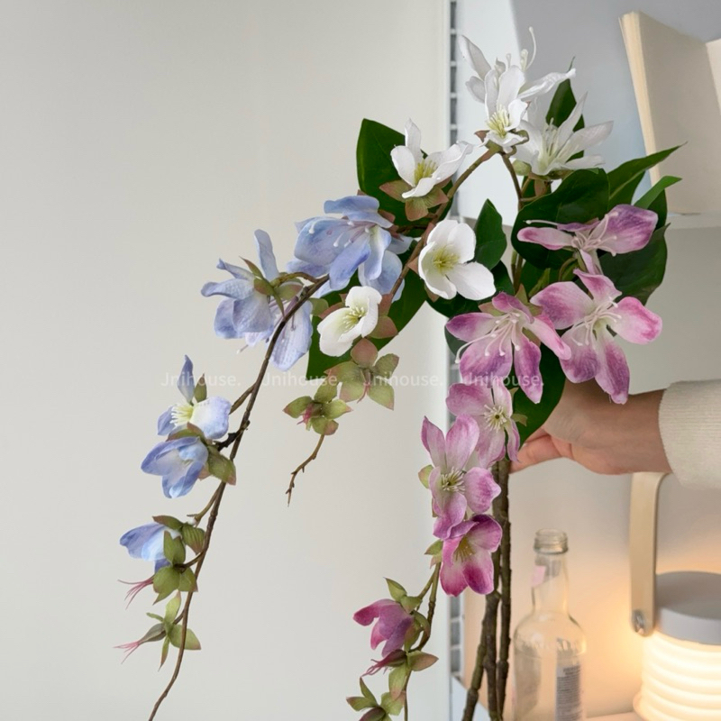 [พร้อมส่ง] Jnihouse : ดอกไม้ระย้า ดอกไม้ประดิษฐ์ (ลาร์คสเปอร์)