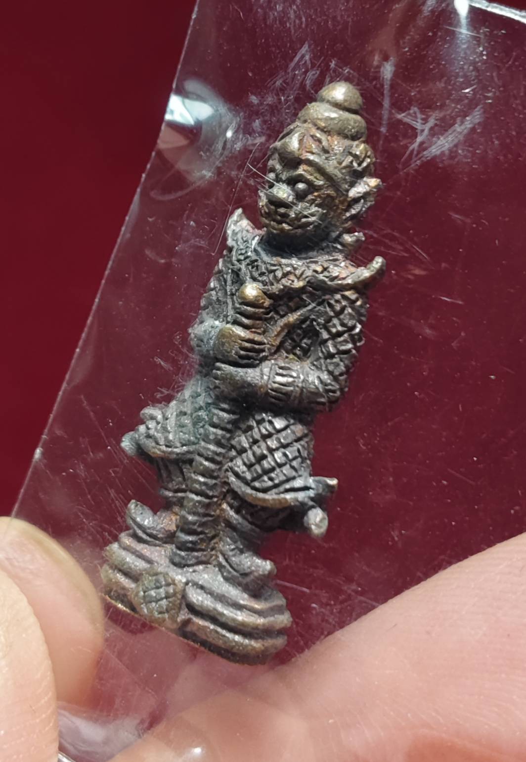 ท้าวเวสสุวรรณ รวยพันล้าน หลวงปู่หมุน วัดบ้านจาน จ.ศรีสะเกษ ปี 2565 (เนื้อชนวนรวยพันล้าน)