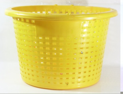 P06635 หลัวปลาจัมโบ้ จุ 55กิโล อย่างหนา 804 สิงค์ (57.5x57.5 x 43 cm)(ราคาส่งต่อ 10 ใบ: 260 ต่อใบ)