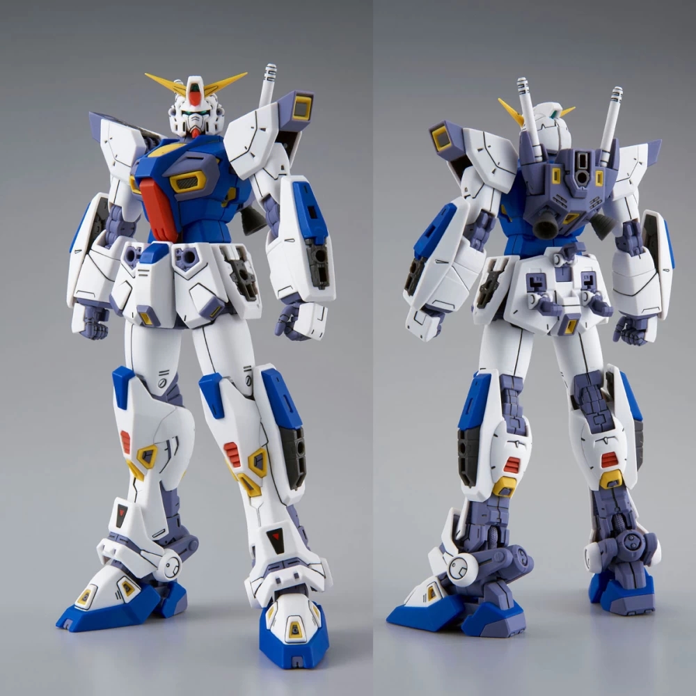 MG 1/100 GUNDAM F90 + MISSION PACK O & U & C & T & P TYPE Free MISSION Hanger