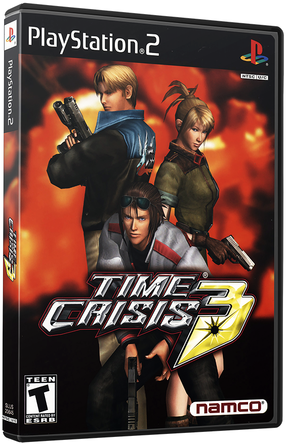 แผ่นเกมส์ PS2 : Time Crisis 3