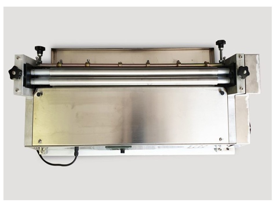 เครื่องทากาวลาเท็กซ์ ทำปฏิทิน กล่อง สลากผลิตภัณฑ์ latex glue machine รุ่น 100 ซม.