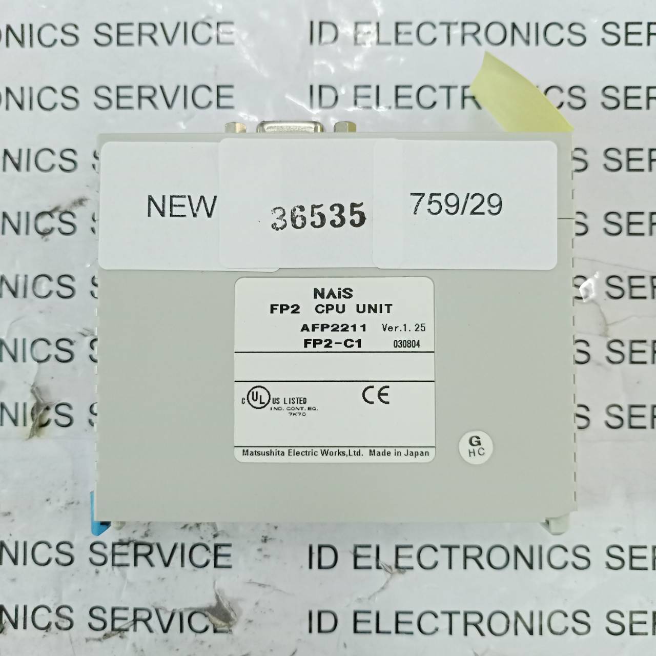 PLC " PANASONIC " MODEL : FP2-C1