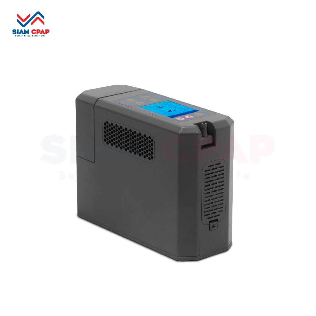 แบตเตอรี่ 1 ก้อน เครื่องผลิตออกซิเจนพกพา Canta รุ่น Duo Long Life รับประกันคอมเพลสเซอร์ 3 ปี