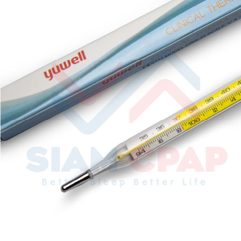 เครื่องวัดอุณหภูมิปรอท Yuwell รุ่น CRW-23