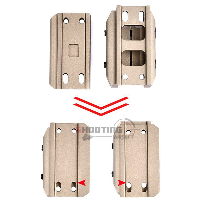 ขาจับดอท T1/T2/Maverick/Romeo5 Daniel Defense Micro Mount