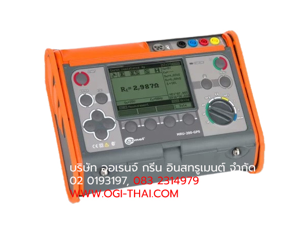 เครื่องมือวัดค่าความต้านทานดิน MRU-200 GPS