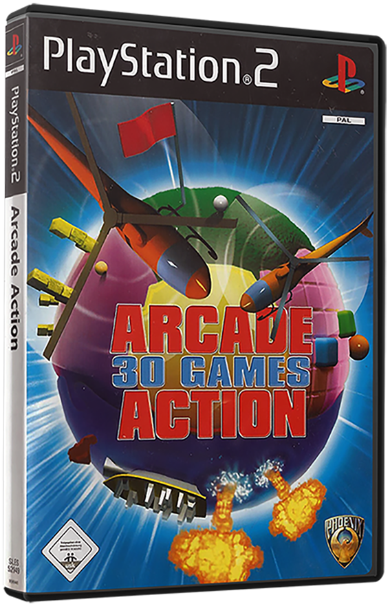 แผ่นเกมส์ PS2 : Arcade Action - 30 Games