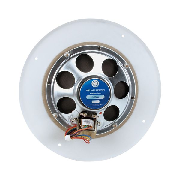 AtlasIED SD72W ลำโพงติดเพดาน 8 นิ้ว 5 วัตต์ 25V70V
