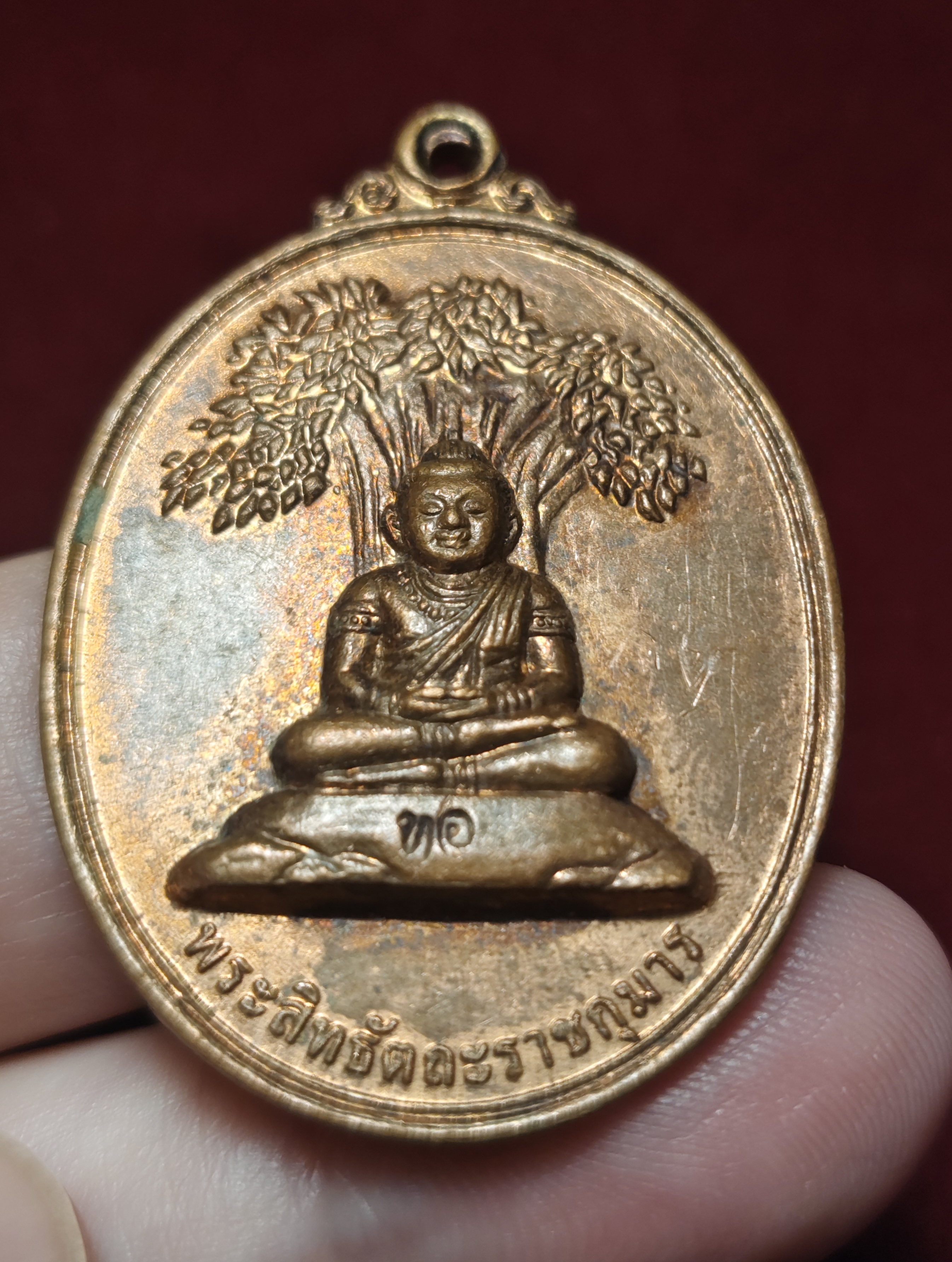 เหรียญพระสิทธัตถะ ราชกุมาร วัดทุ่งตาอิน จ.จันทบุรี ปี2553