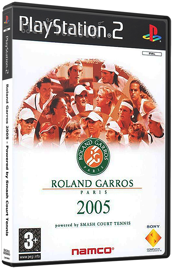 แผ่นเกมส์ PS2 : Roland Garros 2005 - Powered by Smash Court Tennis