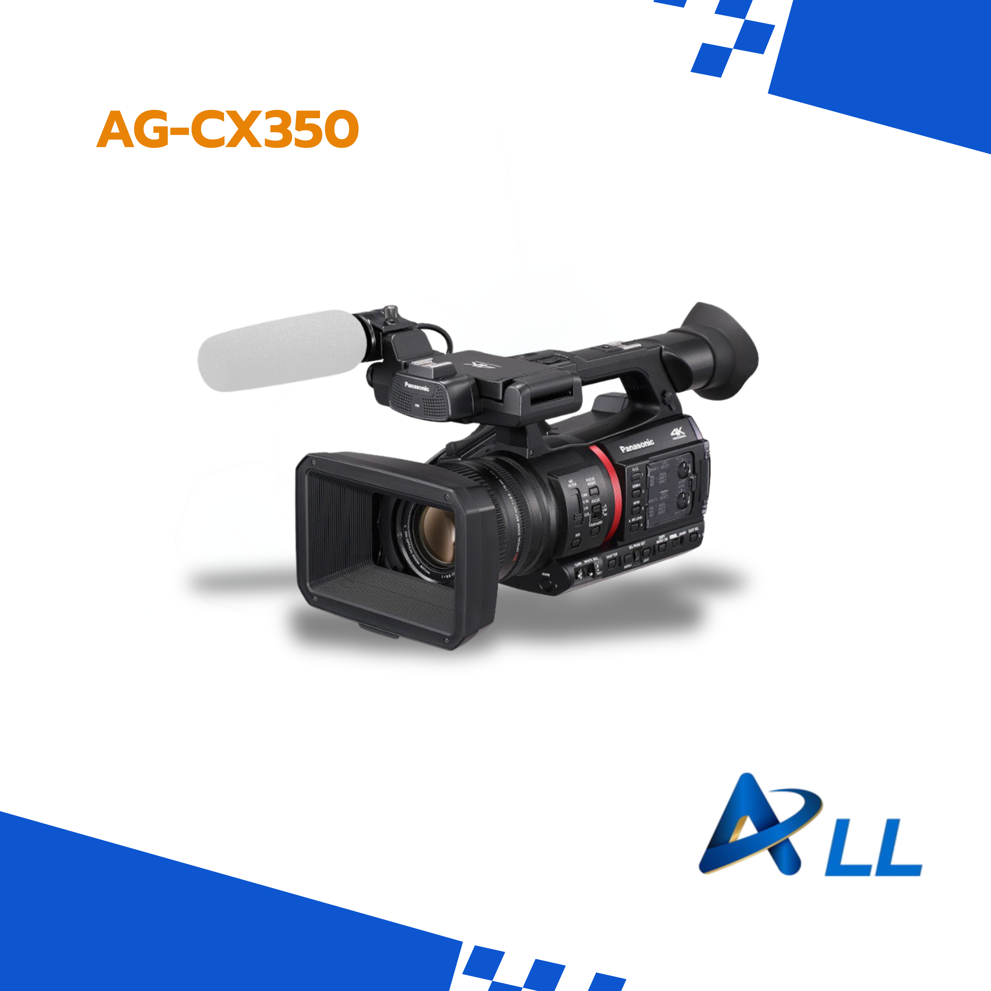 AG-CX350 Panasonic 4K 1" MOS Sensor Camcorder