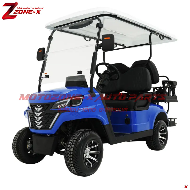 รถกอล์ฟไฟฟ้า Electric Golf Cart โซน-เอ็กซ์(ZONE-X) GCE-D 5.0KW 12V 80AH /80-100 km