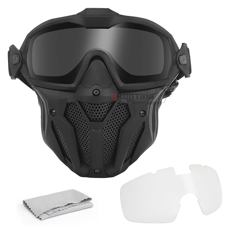 หน้ากากพัดลม Tactical ANTI-FOG Mask