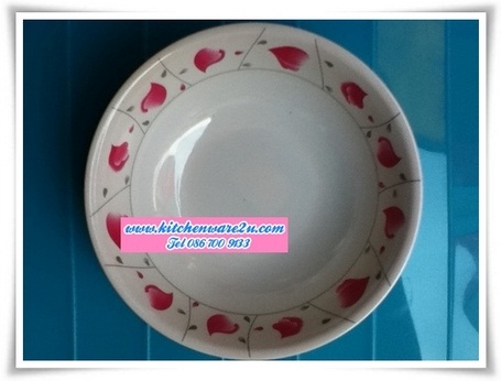 P05252 ชามเมลามีน 8 นิ้ว อย่างหนา ลายใหม่ สวย (ราคาส่งต่อ 12 ใบ คลิ๊กที่สินค้าเพื่อชมรายละเอียดของขนาด)