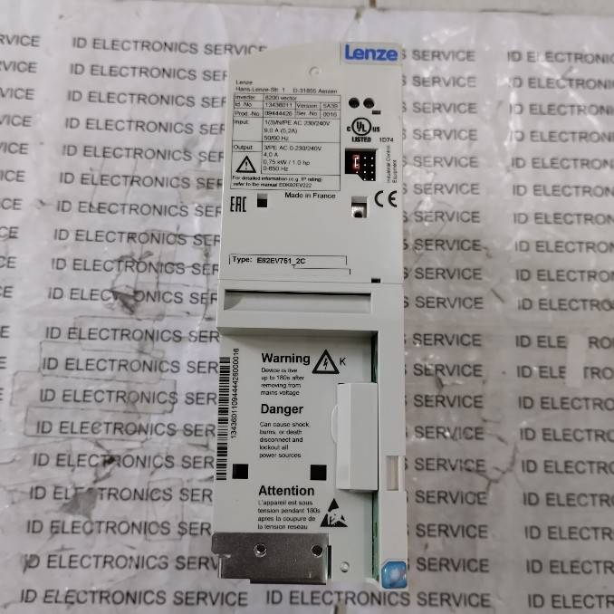 SERVO DRIVE " LENZE " MODEL : E82EV751_2C