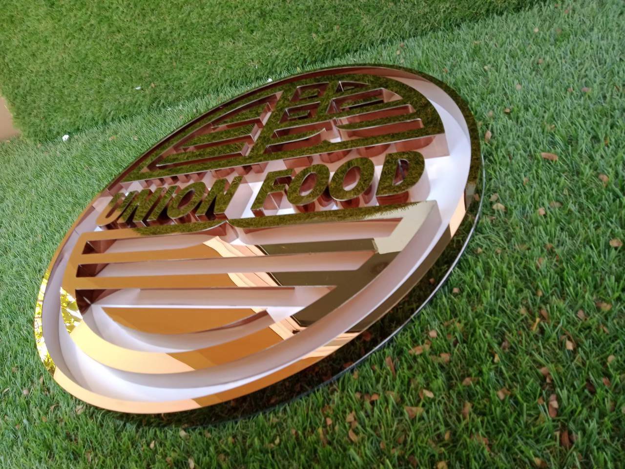 #ป้ายอักษรทองแดง #ป้ายโลโก้