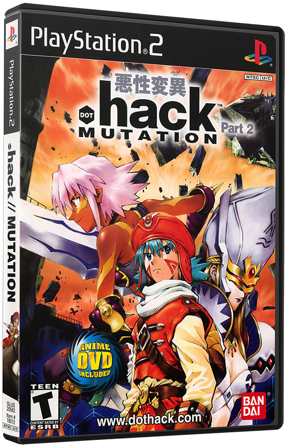 แผ่นเกมส์ PS2 : Dot Hack Part 2 - Mutation