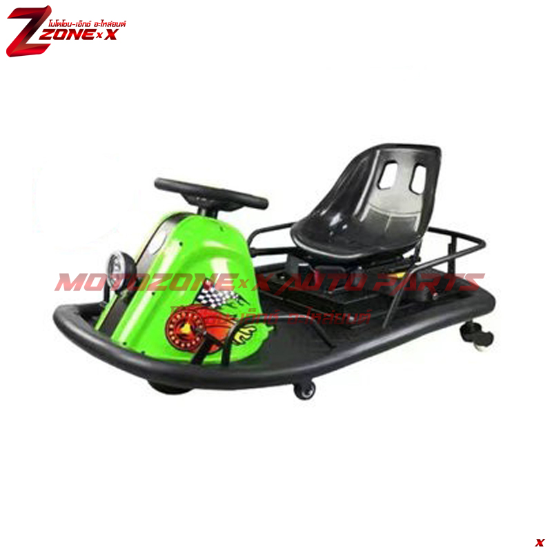 โกคาร์ทดริฟท์ รถซิ่งรถดริฟท์ การพานิช สวนสนุก Crazy Drift cart ZONE-X(โซน เอ็กซ์) GKP8E 350w 25กม/ชม