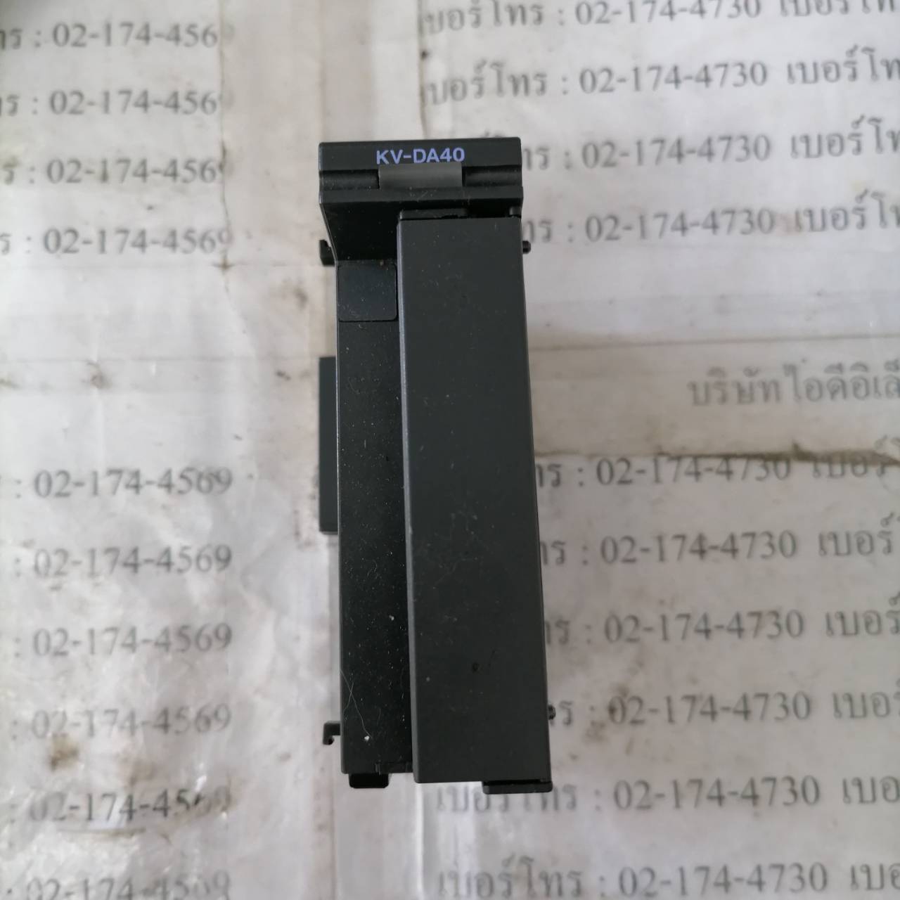 PLC " KEYENCE " MODEL : KV-DA40