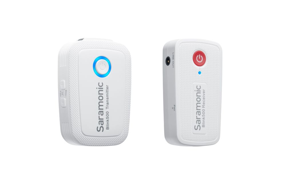Saramonic Blink 500 B1W ไมโครโฟนไร้สาย ติดกล้อง/สมาร์ทโฟน แบบ Dual-Channel